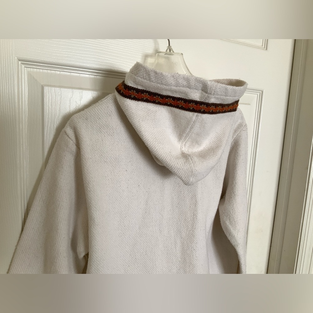 RARE-ISH, HOODIE JACKET. BAJA STYLE HOODIE. - Picture 12 of 14